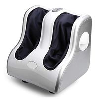 TRDCZ Shiatsu Foot Massager for Painful Plantar Fasciitis Chronic and Nerve Pain Deep Kneading Therapy Leg Massage Heat,White