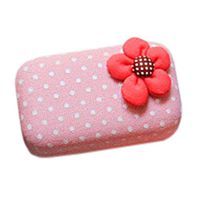 Lovely Korean Contact Lens Case Rectangle Lenses Holder Box Travel Kit Case Q