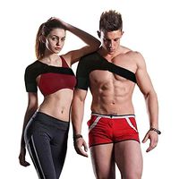 COVA Shoulder Support Brace for Women and Men,Breathable Neoprene Black  Shoulder Immobilizer for Sports Activities