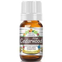 Pure Gold Atlas Cedarwood Essential Oil, 100% Natural & Undiluted, 10ml