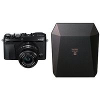 Fujifilm X-E3 Mirrorless Digital Camera w/XF23mmF2 R WR Kit - Black + Fujifilm Instax Square SP-3 Black