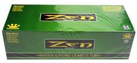 ZEN King Size Menthol Flavored Cigarette Tubes 250ct (40 Cartons - Full Case)