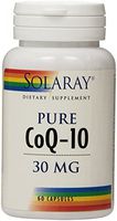 Solaray CoQ-10 Capsules, 30mg, 60 Count by Solaray