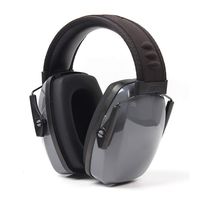 Noise Cancelling Headphones, Head-Mounted Noise-Proof Earmuffs Noise Reduction Ear Protection Sleep Earphones (Black)