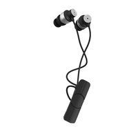 iFrogz Impulse Premium Audio Silicone in-Ear, Earbuds Wireless Bluetooth Lithium-Ion Powered Headphones, Silver/Black (Non-Retail Packaging)
