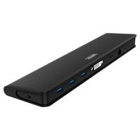 UNITEK Dual-Display USB 3.0 Universal Docking Station with HDMI (up to 2048x1152 Resolution) and VGA Outputs (Docking Station with USB A & USB C)