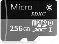 Micro SD Card 256GB High Speed Class 10 Micro SD SDXC Card with Adapter