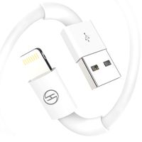 Heardear Lightning to USB Cable[Apple MFi Certified]iPhone/iPad charging/charger Cable/Cord/Line for iPhone X/8/7/SE/6s/6/plus/5s/5c,iPad Pro/Air/Mini,iPod touch,Nano(White 3.33FT)Certified by Apple