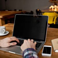 for MacBook Pro 16 inch New Removable HD Privacy Screen Protector Filters， Bubble Free Design， Microfiber Cloth， Touch The Mouse Protector ， TPU Keyboard Cover， for New MacBook Pro 16 inch(2019)