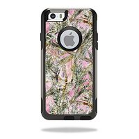 MightySkins Protective Vinyl Skin Decal Compatible with OtterBox Commuter iPhone 6 Plus/6s Plus Case wrap Cover Sticker Skins TrueTimber Mc2 Pink