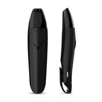 IT'S A SKIN Decal Vinyl Wrap for Suorin Vagon Pod Vape Sticker Sleeve Cover/Carbon Fiber Carbon Fibre Graphite