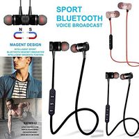 Ruior New Unisex General Stereo in-Ear Earphones Earbuds Handsfree Bluetooth Sport Wireless Headset Bluetooth Headsets