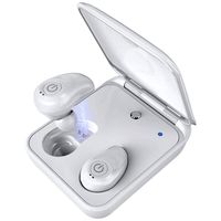 Wireless Earbuds, Bluetooth 5.0 Stereo Sound Earphone Dual Built-in Mic Auto Pairing Headphones, for Most Bluetooth Devices (Medium)