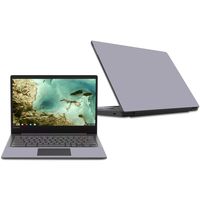 Mightyskins Skin Compatible with Lenovo Chromebook S330 (2018) - Solid Gray | Protective, Durable, and Unique Vinyl Decal Wrap Cover | Easy to Apply, Remove, and Change Styles | Made in The USA