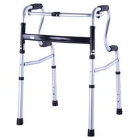 LBYMYB Elderly Walker Without Wheel Folding Walking Frame Disabled Walking Frame Four-Legged Walking Stick Wheelchair