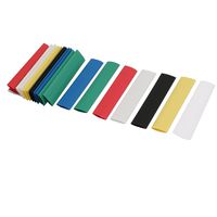 uxcell 12mmx90mm Multi-Colors Insulated Heat Shrink Tube Sleeving Wrap Wire Kits 21pcs