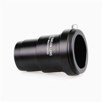 1.25 Inch 2X Fully Blackened Metal Barlow Lens Accept 1.25inch Filter - Also Can Be Used Astronomical Photography - Coated