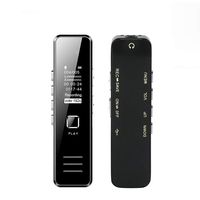 32GB Mini Digital Spy Voice Recorder Small Activated Handheld Audio MP3 Player Portable Rechargeable Recorder