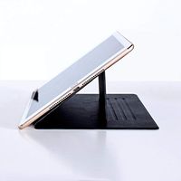 Otinlai Invisible Laptop Stand Adjustable Portable Computer Stand, Tablet Stand, Travel Laptop Stand, Patent, Lightweight, Thin, Easy to Carry, Anywhere for MacBook,Surface, Up to 17" (Black)