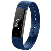 TelDen Fitness Tracker Watch Activity Smart Bracelet Wristband Pedometer Waterproof with Heart Rate Sleep Monitor Compatible with Android iOS for Men Women Kids