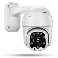 TOMLOV IP Dome Camera 3MP Super HD Infrared Night Vision Security Video Camera with Pan Tilt Moving, ONVIF, Listen, IP66 Waterproof for Outdoor Home Apartment Garage Workshop