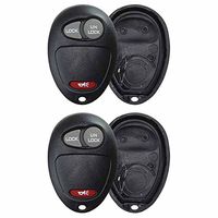 KeylessOption Just the Case Keyless Entry Remote Key Fob Shell For L2C0007T (Pack of 2)