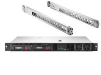 HP ProLiant DL20 Gen10 Rack Server Bundle with Rail Kit, Intel Xeon E-2124, 32GB DDR4, 8TB SATA HDDs, RAID (Renewed)