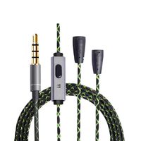 OKCSC EXS3twM Headphone Replacement Cord 5N OFC Earphones Upgrade Cable Headset Conversion Cable for Sennheiser ie80s ie80 ie8i ie8 (with Mic)