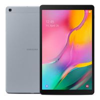 Samsung Galaxy Tab A 10.1" (2019, WiFi + Cellular) Full HD Corner-to-Corner Display, 32GB 4G LTE Tablet & Phone (Makes Calls) GSM Unlocked SM-T515, International Model (Silver)