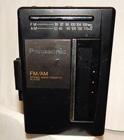 Panasonic Portable Cassette Player with AM FM Radio Model RQ-V51