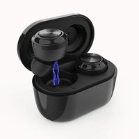 True Wireless Earbuds Bluetooth 5.0 FineWish in-Ear Stereo Auto Pairing Wireless Earphones with Noise Canceling Microphones Binaural Calls IPX5 Sweatproof 20 Hours Playtime with Charging Box