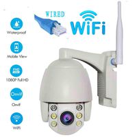 Mini Security Camera Outdoor Wireless WiFi HD Dome IP Camera 1080P 2.0MP IP66 Waterproof Onvif Day Night Full Colour CCTV Security Video Network Surveillance Camera System