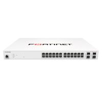 Fortinet FortiSwitch 224D-FPOE Layer 2 PoE+ Switch - 24x GE RJ45 Ports, 2X 1 GE SFP Slots