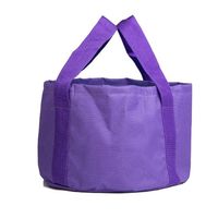 Lantusi Outdoor Portable Ultra-light Camping Wash Basin Foldable Basin Bucket Buckets