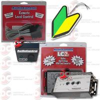 Audiocontrol LC2i 2-channel Line- Output Converter Plus ACR-1 Remote Control with FREE Squash Air Fresheners