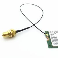 2pcs Ipex U.fl/ipex to Rp-sma Female Pigtail 19cm for Mini Pcie Wifi Mhf4 0.81mm Cable for 7260 7265 Intel Ngff Wifi Wireless