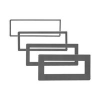 American International DTR600 DIN Radio Trim Ring Set