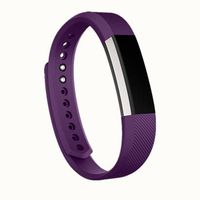 jStrap for Fitbit Alta and for Fitbit Alta HR Bands,Replacement Bands Sport Wrist Bands Silicone Smartwatch Fitness Wristband for Fitbit Alta HR and Fitbit Alta (Purple, Small)