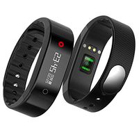 Ace Sma 07 Bluetooth Touch Button Heart Rate Monitor Smart Bracelet Waterproof Sport Watch (BLACK)