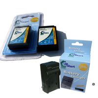 2X Pack - Replacement for Replacement for Olympus BLS-5 Digital Camera Battery and Charger (1150mAh 7.4V Lithium-Ion) - Compatible with Olympus BCS 5 BLS5 BLS 5 E PL5 E PM2 Pen E PL2