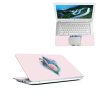 MightySkins Skin Compatible with HP Chromebook 14" (2018) - Flamingo Vice | Protective, Durable, and Unique Vinyl Decal wrap Cover | Easy to Apply, Remove, and Change Styles | Made in The USA