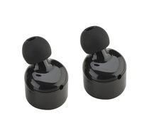 Kapel Wireless Bluetooth Headphones Mini Stereo Headset Bluetooth 4.0 Control Distance 10m Operate in Only One Button Battery Displayed in Moble Phone, Black