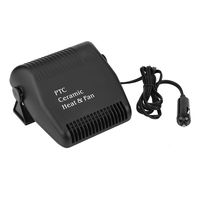 Portable 12V Car Auto Heating Cooling Fan Wide Outlet, Car Vehicle Heater Fan Defroster Demister Winter 150W