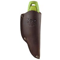 Hide & Drink, Thick Leather Mora Knife Sheath w/Snap and Loop, for (2-3 inches) Long Blades, Handmade Includes 101 Year Warranty :: Bourbon Brown