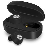Wireless Earbuds Bluetooth 5.0 Headset with Wireless Charging Case, LFS Mini Sweatproof Sport Denoise in-Ear Headsets Built-in Mic 15+ Hours Playtime, One-Step Pairing with Button-Control Operation