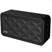 Sylvania SP262-BLACK Rugged Portable Bluetooth Speaker (Renewed)