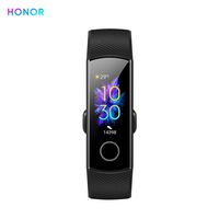 Festnight Honor Band 5 0.95" Large Full Color AMOLED Display Fitness Smart Bracelet 240120 Customize Watch Intelligent Sleep Data Real-Time Heart Rate Monitoring 5ATM Waterproof BT 4.2 Wristwatch