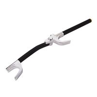 Blueshyhall Anti-Theft Clamp Auto Car Steering Wheel Lock Twin Hook for Car Truck SUV, Black