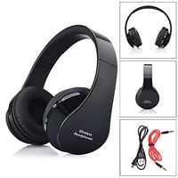 Simply Silver - Stereo Headphone Foldable - Bluetooth Wireless Headset Stereo Headphone Foldable With Mic Universal + Manual
