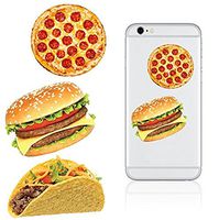 iDecoz Foodie Reusable Vinyl Decal Stickers for All Cell Phones, Cases, MacBooks, Laptops, iPads, Water Bottles and More!